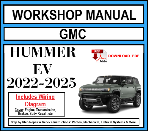 Workshop Manual [GMC Hummer EV] 2022-2025