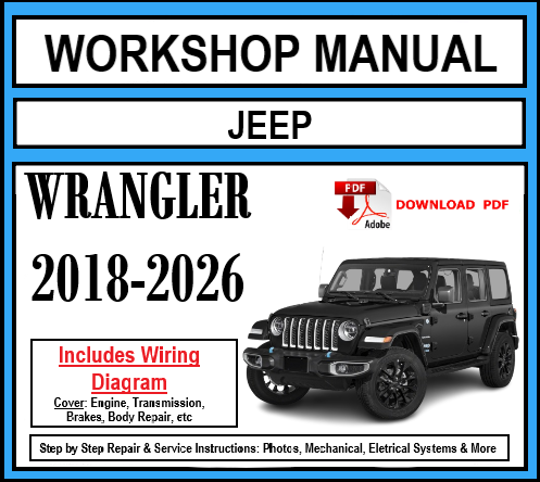 Workshop Manual [Jeep Wrangler] 2018-2026