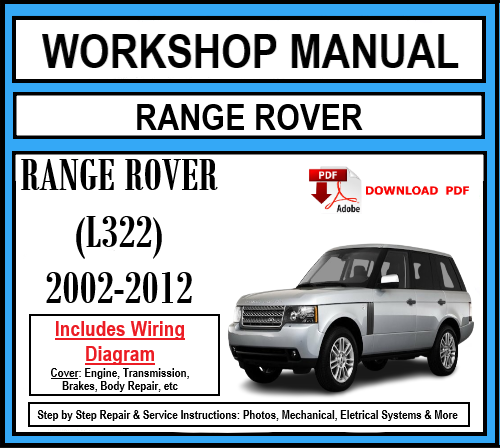 Workshop Manual [Range Rover (L322)] 2002-2012