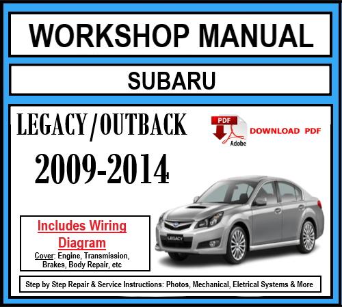 Werkstatthandbuch [Subaru Legacy] 2009-2014