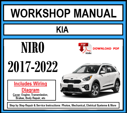 Workshop Manual [Kia Niro] 2017-2022
