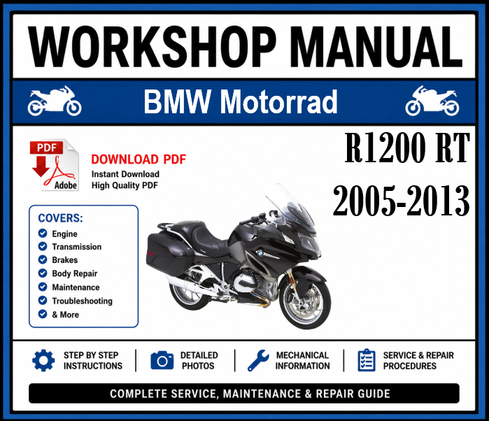 Workshop Manual [BMW R1200 RT] 2005-2013