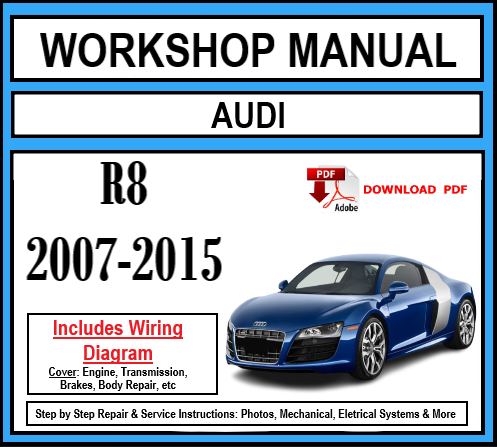 Workshop Manual [Audi R8] 2007-2015