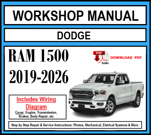 Workshop Manual [Dodge Ram 1500] 2019-2026