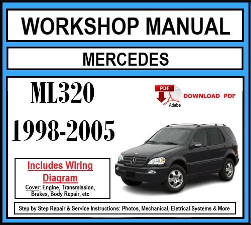 Workshop Manual [Mercedes ML320] (W163) 1998-2005