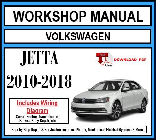 Workshop Manual [VW Jetta] 2010-2018 – CarWorkshopManual