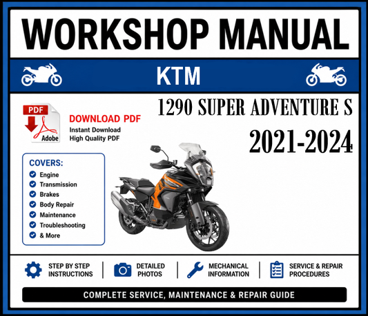 Workshop Manual [KTM 1290 Super Adventure S] 2021-2024