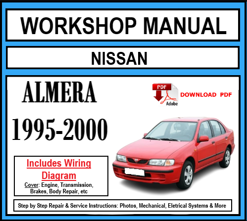 Workshop Manual [Nissan Almera] 1995-2000
