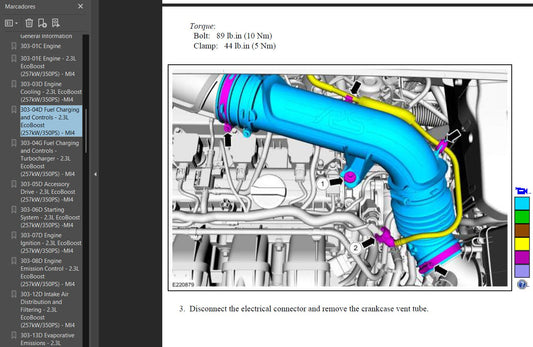 Workshop Manual [Ford Focus RS] 2015-2018