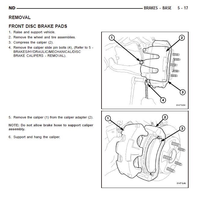 Workshop Manual [Dodge Dakota] 2005-2011