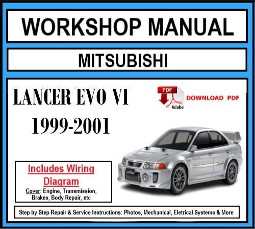 Werkstatthandbuch [Mitsubishi Lancer Evo VI] 1999-2001