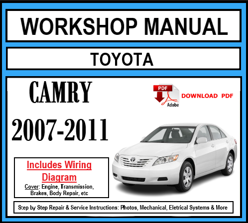 Workshop Manual [Toyota Camry] 2007-2011