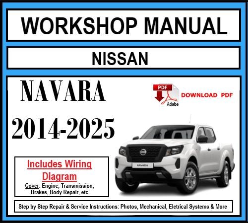 Workshop Manual [Nissan Navara] 2014-2025