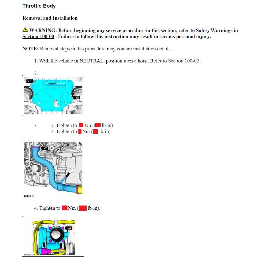 Workshop Manual [Ford Escape] 2013-2019