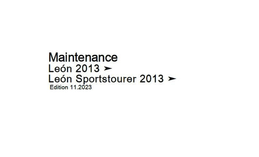 Workshop Manual [Seat Leon] 2013-2020
