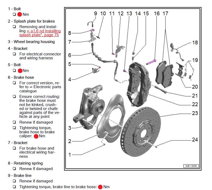 Werkstatthandbuch [Audi R8] 2016-2025