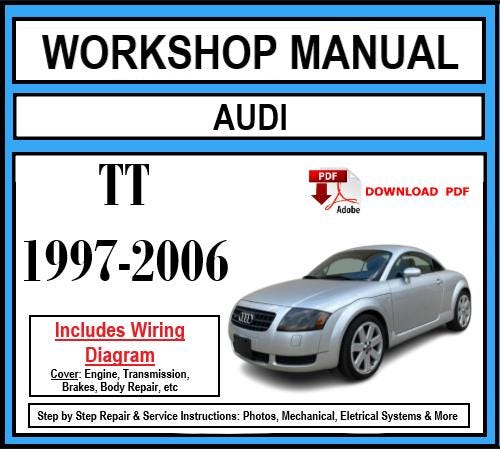 Werkstatthandbuch [Audi TT] (8N) 1997-2006