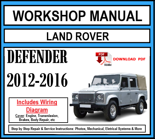 Werkstatthandbuch [Land Rover Defender] 2007-2012