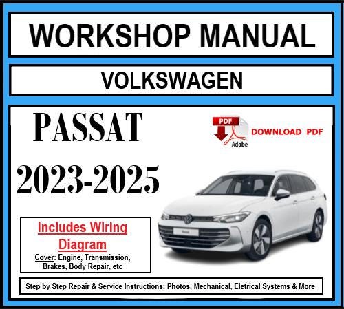 Workshop Manual [VW Passat] (B9) 2023-2025