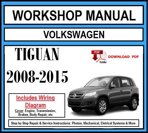 Workshop Manual [VW Tiguan] 2008-2015