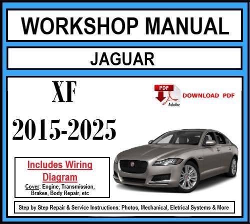 Workshop Manual [Jaguar XF] 2015-Present