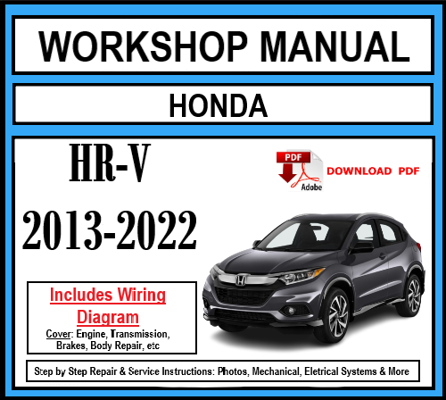 Workshop Manual [Honda HR-V] 2013-2022