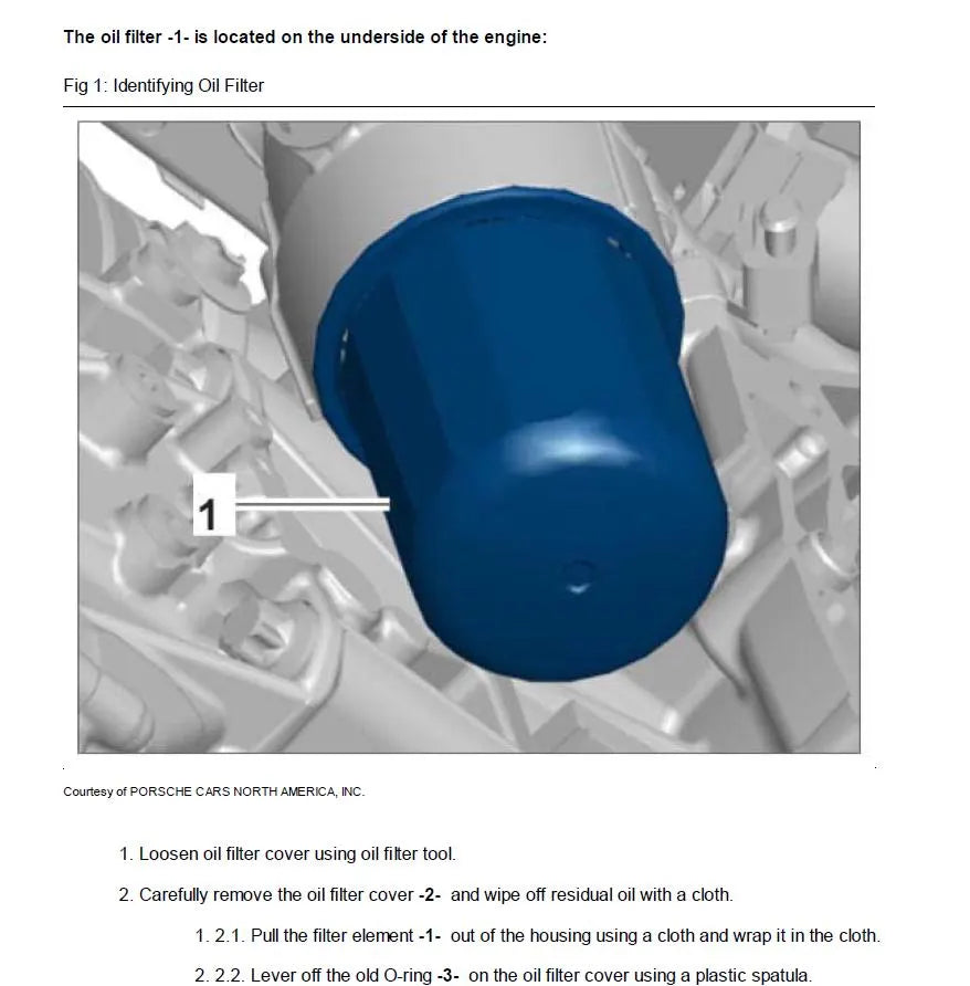Workshop Manual [Porsche Boxter & Cayman] 2012-2016