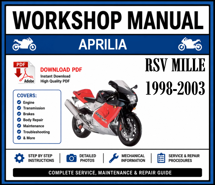 Workshop Manual [Aprilia RSV Mille] 1998-2003