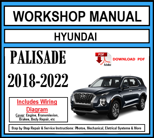 Workshop Manual [Hyundai Palisade] 2018-2022