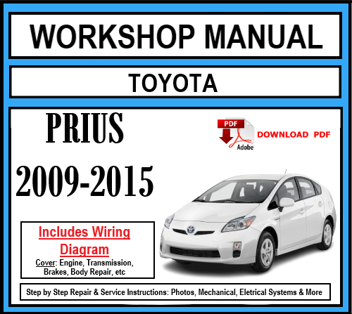 Workshop Manual [Toyota Prius] 2009-2015