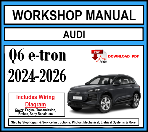 Workshop Manual [Audi Q6 E-Tron] 2024-2026