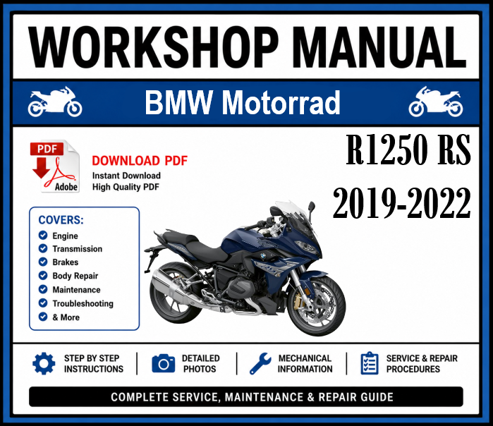 Workshop Manual [BMW R1250 RS] 2019-2022