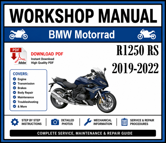 Workshop Manual [BMW R1250 RS] 2019-2022