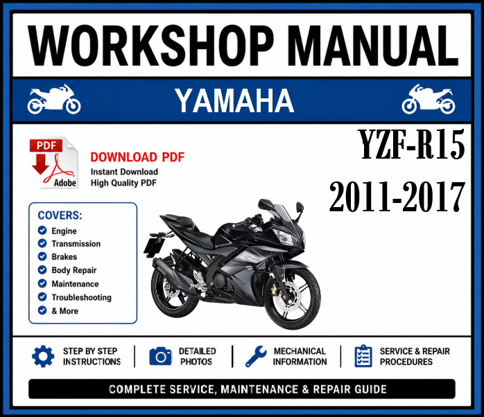 Workshop Manual [Yamaha YZF-R15] 2011-2017