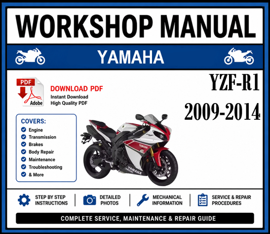 Workshop Manual [Yamaha YZF-R1] 2009-2014
