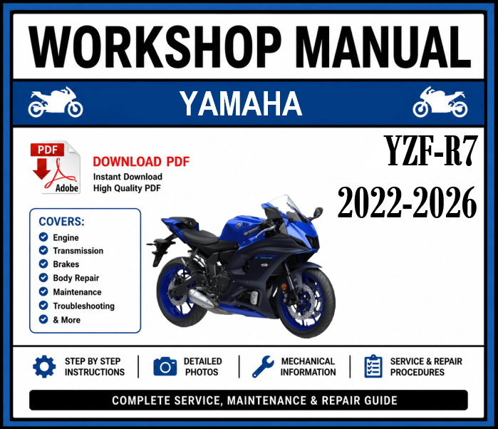 Workshop Manual [Yamaha YZF-R7] 2022-2026