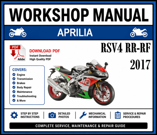 Workshop Manual [Aprilia RSV4 RR-RF] 2017