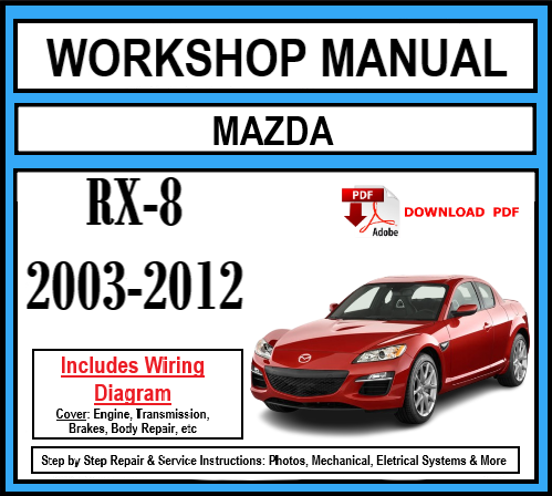 Workshop Manual [Mazda RX-8] 2003-2012