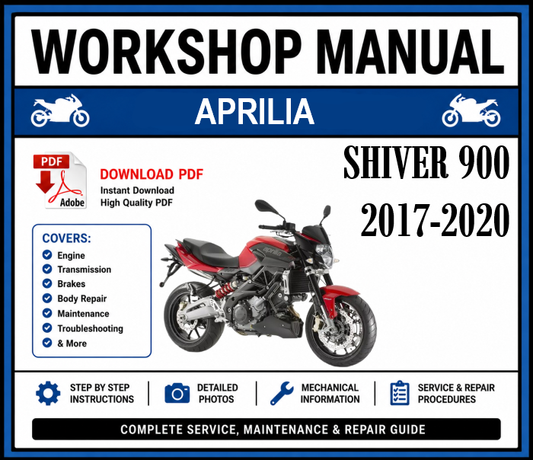 Workshop Manual [Aprilia Shiver 900] 2017-2020