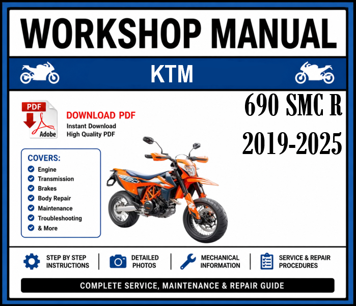Workshop Manual [KTM 690 SMC R] 2019-2025