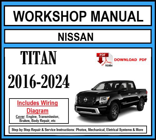 Workshop Manual [Nissan Titan] 2016-2024
