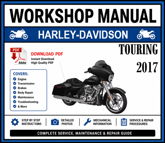 Workshop Manual [Harley-Davidson Touring] 2017