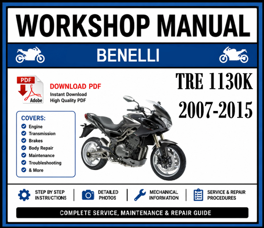 Workshop Manual [Benelli Tre 1130K] 2007-2015