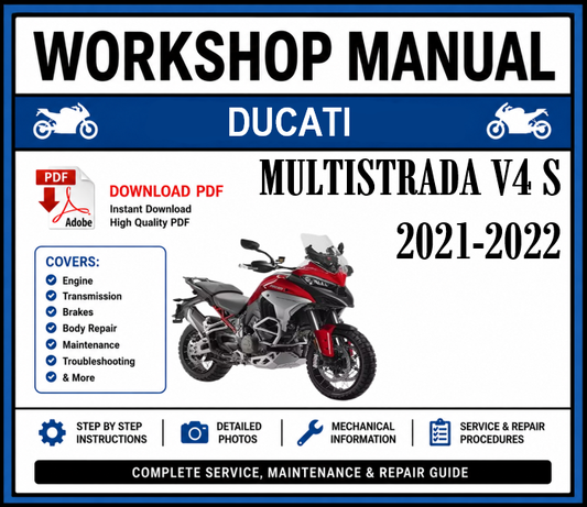 Workshop Manual [Ducati Multistrada V4 S] 2021-2022