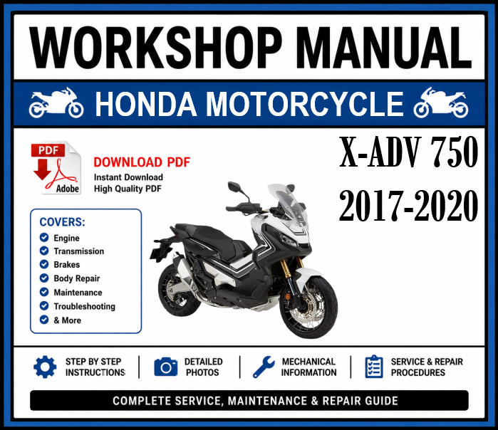 Workshop Manual [Honda X-ADV] 2017-2020